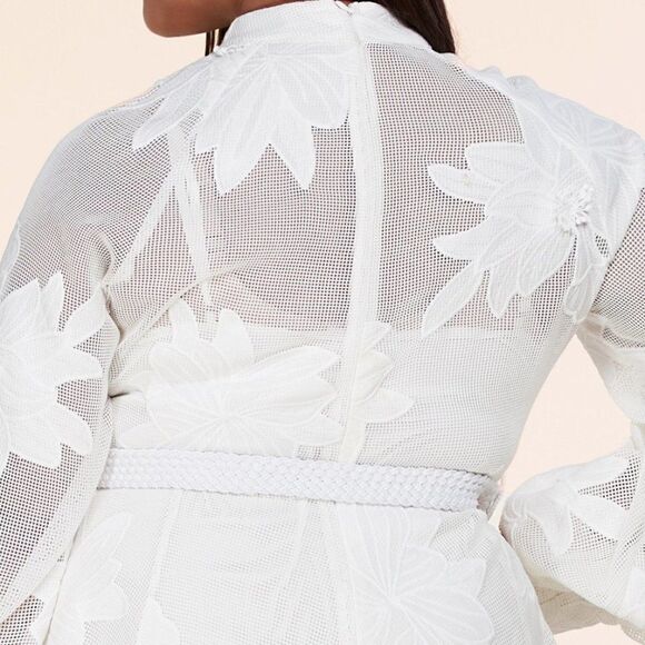 ❤️NEW L’atise by Amy Plus Size Cotton Blend Mini Dresses - Picture 4 of 9